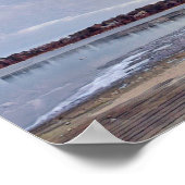 Poster winterzeeslak Kabeljauw (Hoek)