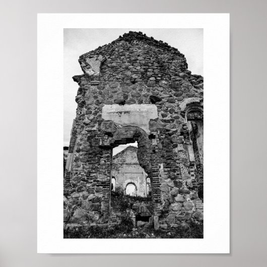 Poster Wit-Rusland Biahoml Architecture (Voorkant)