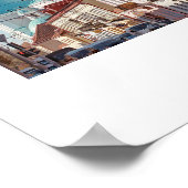 Poster Wit-Rusland Hrodna Grodno Architecture (Hoek)