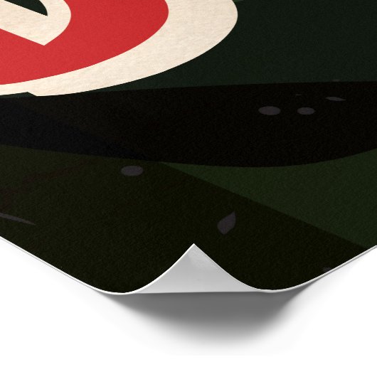 Poster Wit-Rusland voor reizen (Hoek)