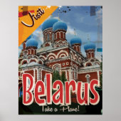 Poster Wit-Rusland voor reizen (Voorkant)