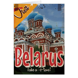 Poster Wit-Rusland voor reizen