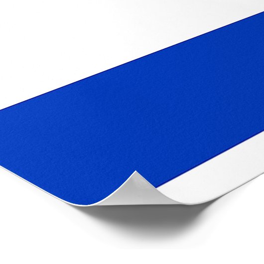 Poster with Flag of Israel (Hoek)