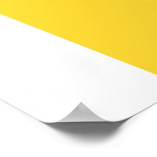 Poster with Flag of Uri, Switzerland (Hoek)