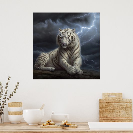 Poster Witte Kruis (Keuken)