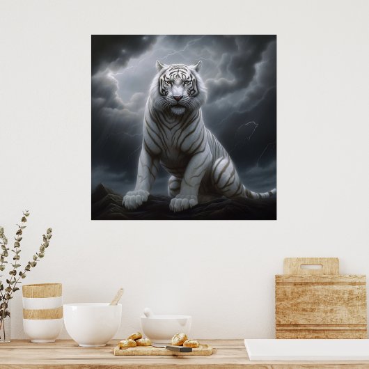 Poster Witte Kruis (Keuken)