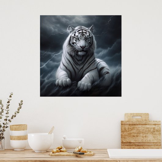 Poster Witte Kruis (Keuken)