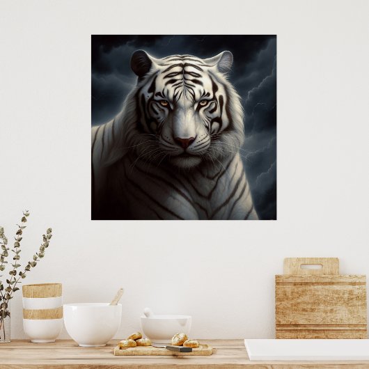 Poster Witte Kruis (Keuken)