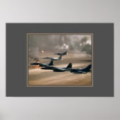 Poster woestijnStorm (Voorkant)