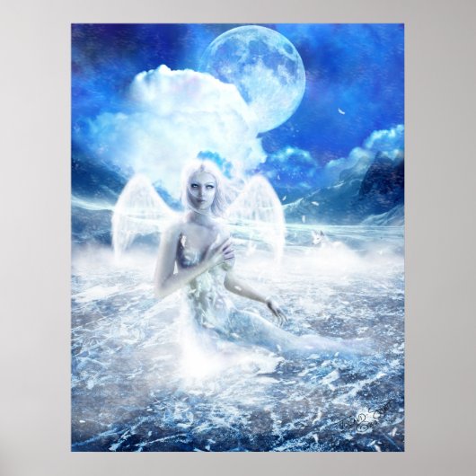 poster "Wolf Moon" (Voorkant)