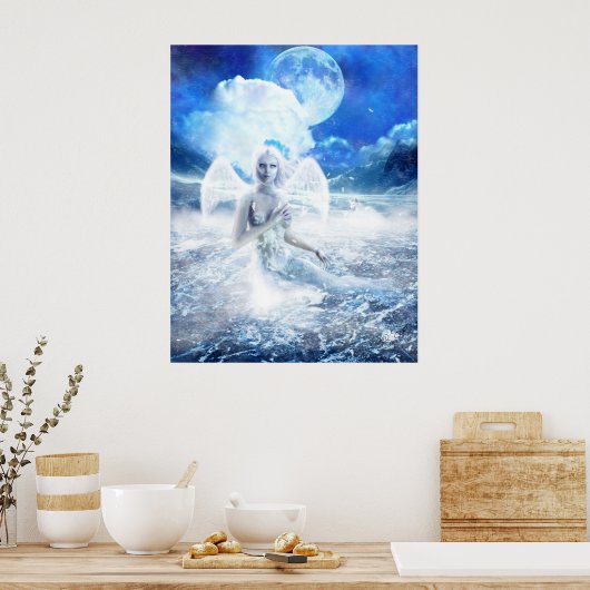 poster "Wolf Moon" (Keuken)