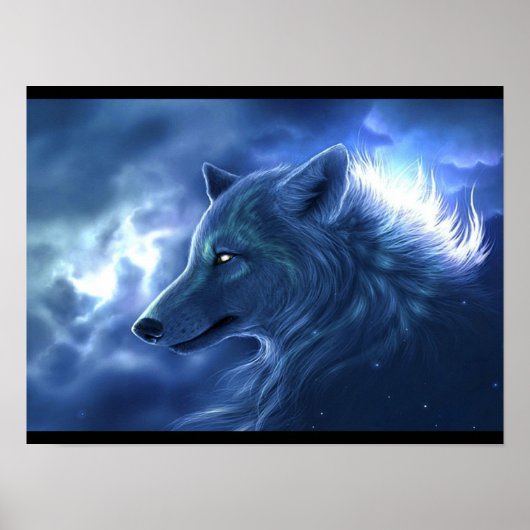 Poster-Wolf Poster (Voorkant)