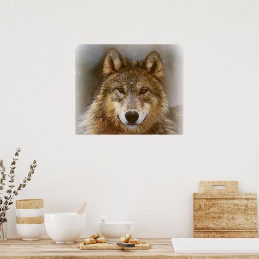Poster/Wolf Poster (Keuken)
