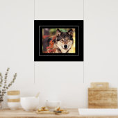 Poster-Wolf Poster (Keuken)