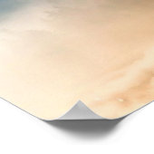 Poster/Wolven Howling bij de maan Poster (Hoek)