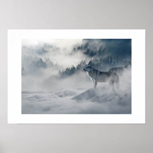 Poster Wolves (Voorkant)