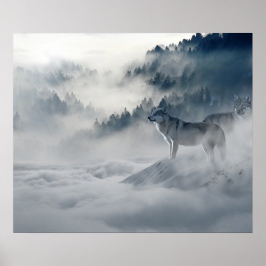 Poster Wolves (Voorkant)