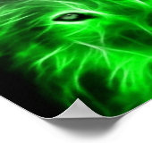 Poster wolwolf (Hoek)