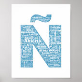 Poster - Word Cloud (Voorkant)