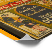 Poster-WPA-Cavalcade van Vaudeville Poster (Hoek)