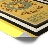 Poster-WPA Chicago-Lincoln Douglas Debate Poster (Hoek)