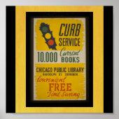 Poster - WPA Chicago-Openbare Bibliotheek-WPA (Voorkant)