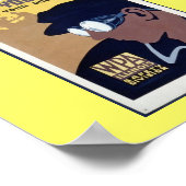 Poster-WPA-sparen Uw Ogen Poster (Hoek)