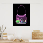 POSTER - X-RAY PURSE ORIGINAL PINK (Keuken)