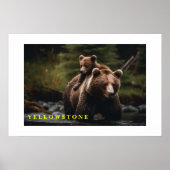 Poster Yellowstone Beer (Voorkant)