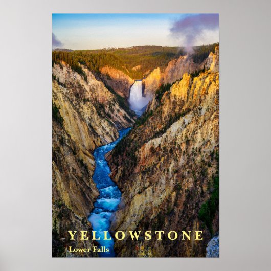Poster Yellowstone Herfsten (Voorkant)