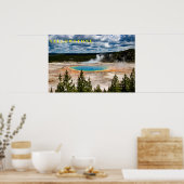 Poster Yellowstone Hot Pot (Keuken)