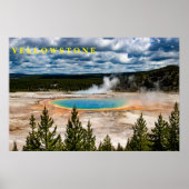 Poster Yellowstone Hot Pot (Voorkant)