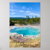 Poster Yellowstone Thermische Warmtepot (Voorkant)