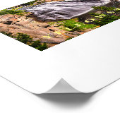 Poster Yellowstone Waterval (Hoek)