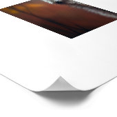 Poster Yellowstone Wolf (Hoek)