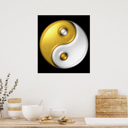 Poster YinYang (Keuken)