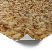 Poster Zaagstoflaars afdrukken (Hoek)