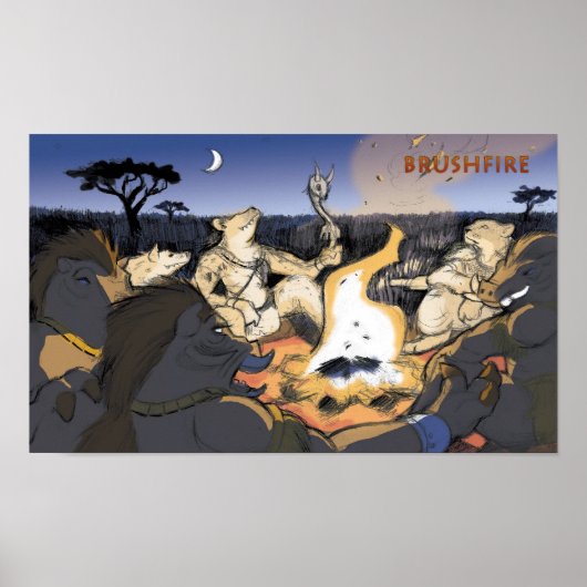 Poster Zabar Warband (Voorkant)