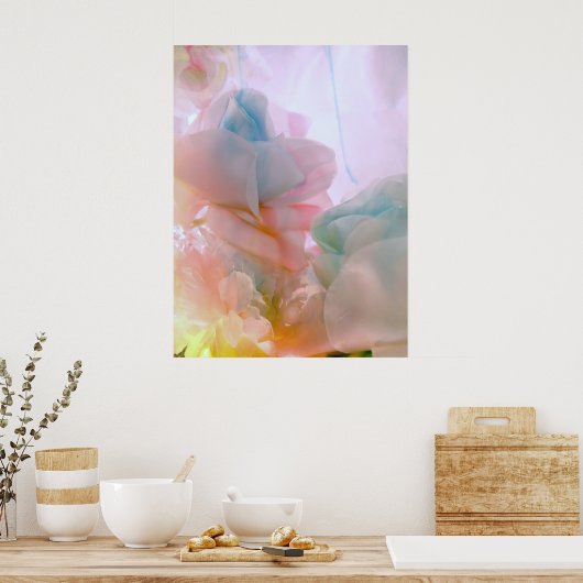 Poster zacht petaal (Keuken)