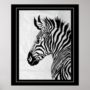 Poster-Zebra 20 x 24 inch Poster