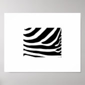 Poster - Zebrastripes Abstract 2 (Voorkant)