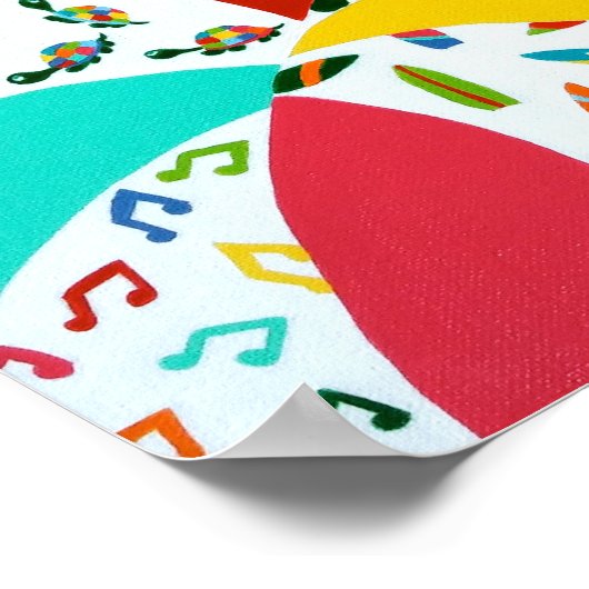 Poster zee Isle City Band Shell (Hoek)