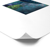 Poster Zee Turtle (Hoek)