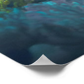 Poster Zee Turtle (Hoek)