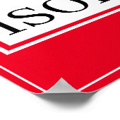 Poster - ZELF ISOLEREN (Hoek)