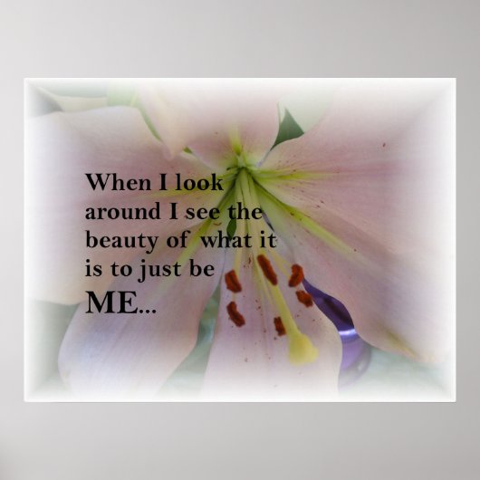 Poster zelfvertrouwen (Voorkant)