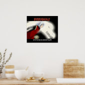 Poster Zemi Dreigiau (Keuken)