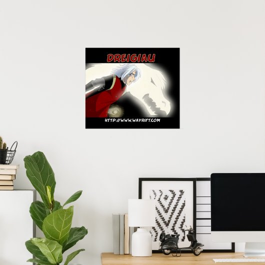 Poster Zemi Dreigiau (Thuiskantoor)