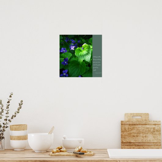 Poster Zen Proverb Quote (Keuken)