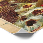 Poster Zermatt Schweiz Zwitserland (Hoek)